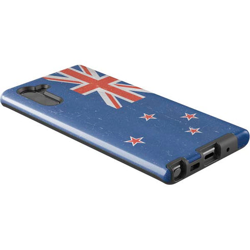 New Zealand Flag Distressed Galaxy Note 10 Pro Case